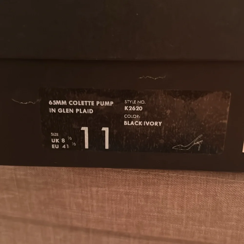 J Crew Collette Pump in Glen Plaid size 11 - Picture 5 of 5